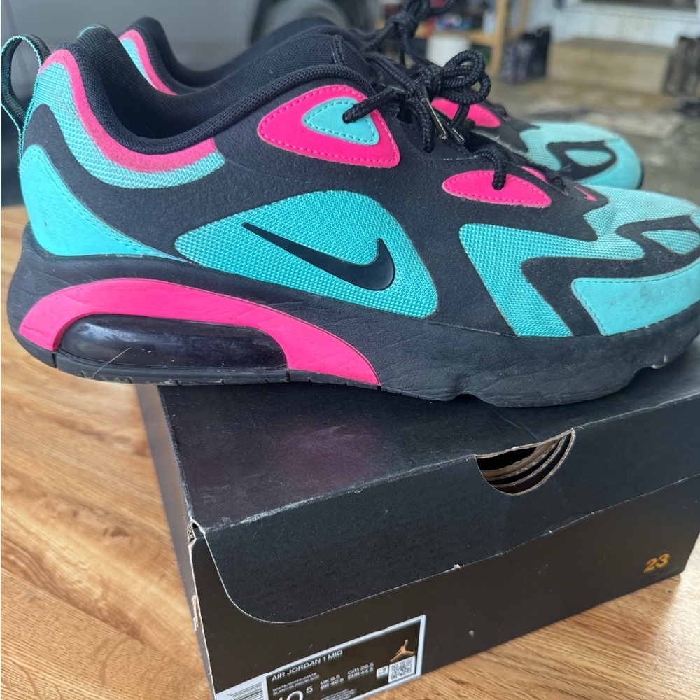 Nike Teal‎ and Pink Sneakers